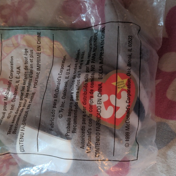 Vintage Ty Mc.Donalds Toy ANTSY 1999 Sealed - Picture 3 of 8